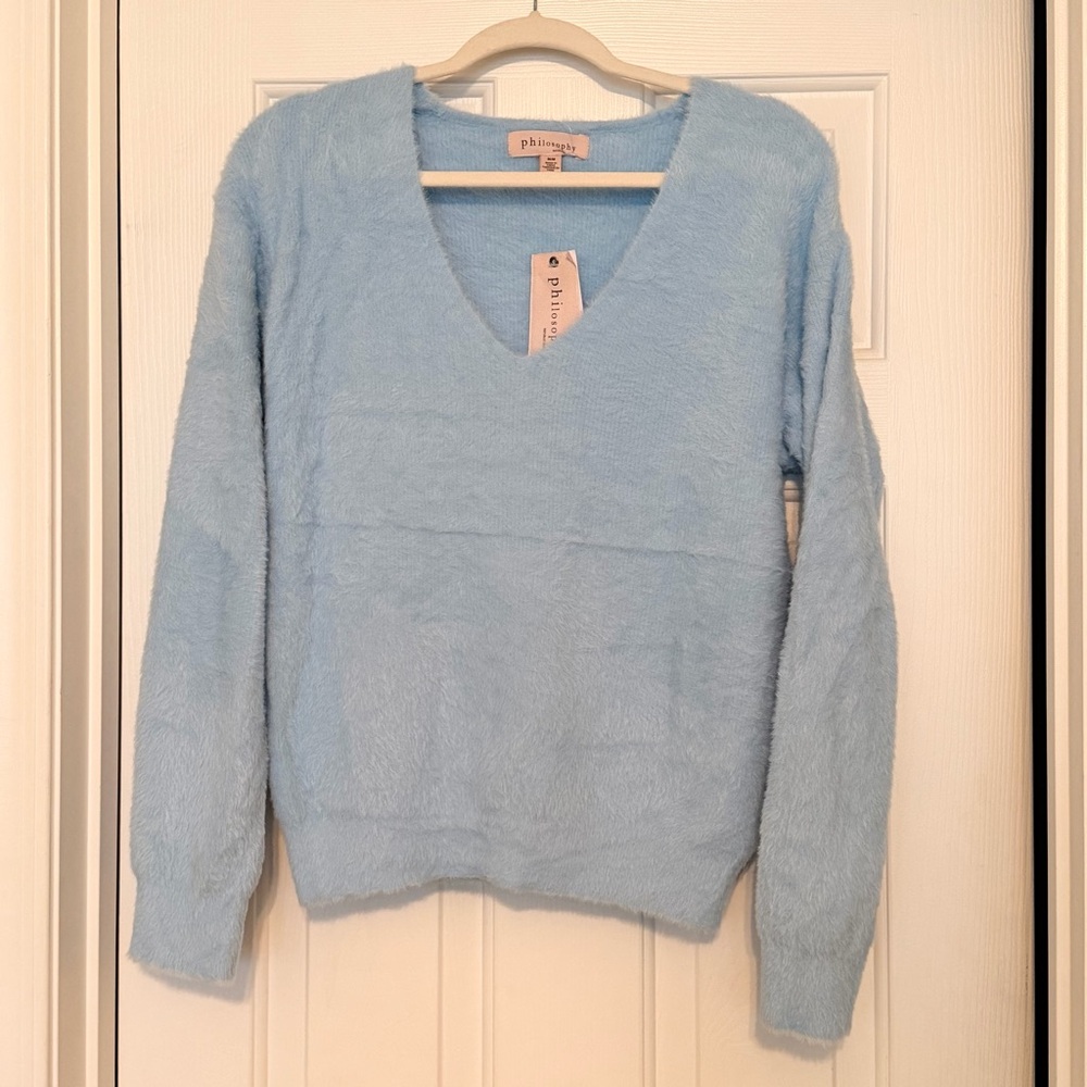 NWT Philosophy V-Neck Sweater, M